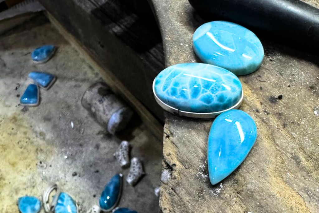 Larimar St domingue voyage caraibes