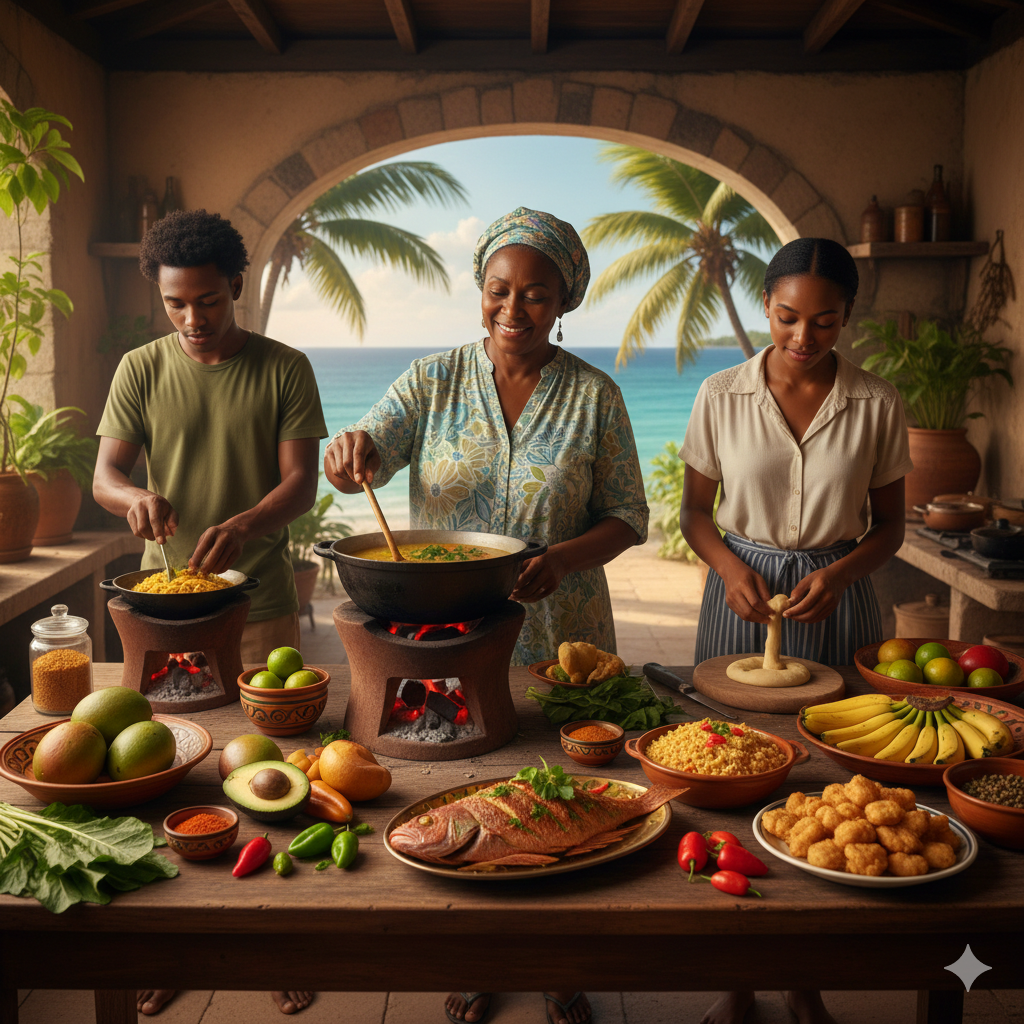 Recettes traditionnelles caribéennes : un voyage culinaire au cœur des îles